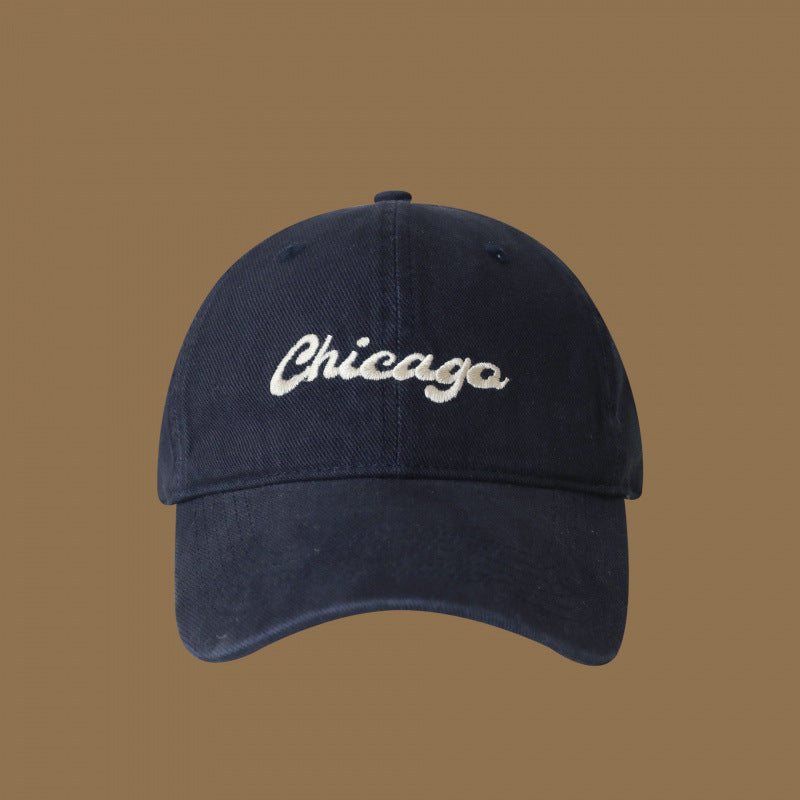 Women's Cotton Embroidered Logo Baseball Cap Bowlift