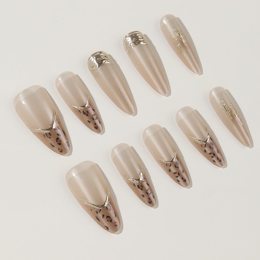 Artistic Stiletto Press-On Nail Set Bowlift