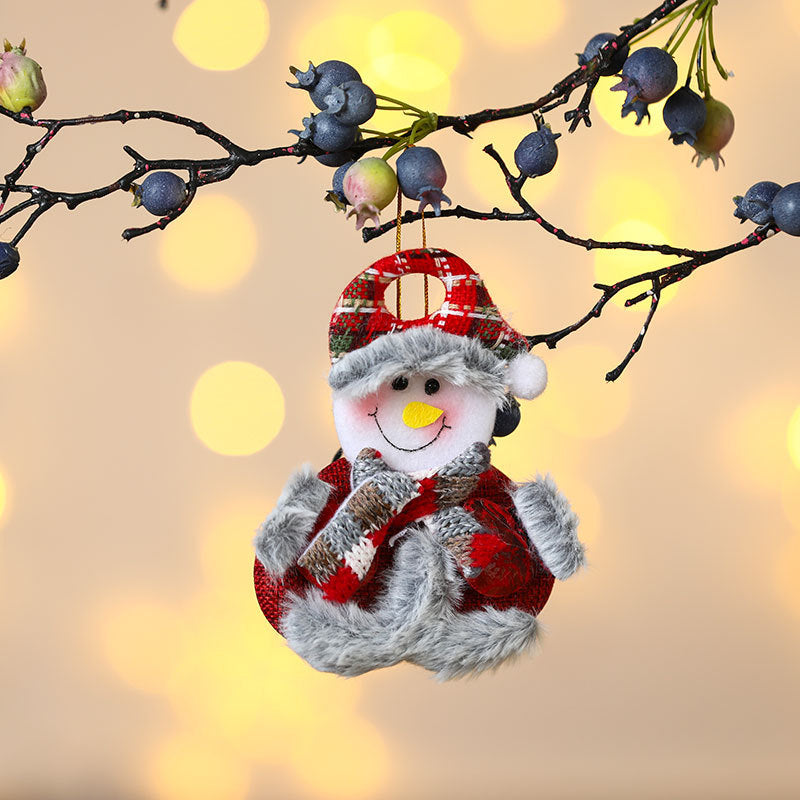 Decorative Felt Snowman Ornament Bowlift