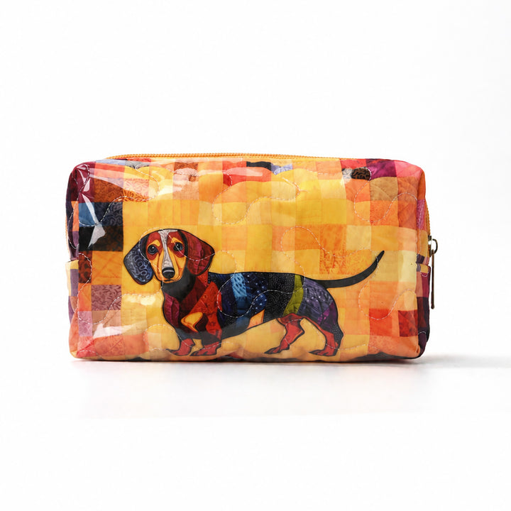 Cosmetic pouch with colorful animal design Bowlift
