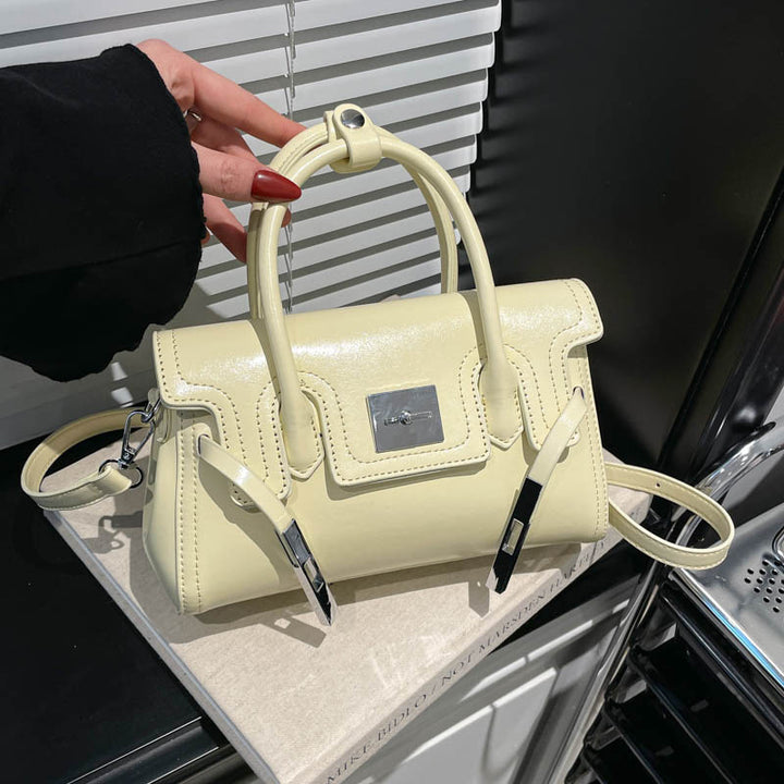Fashion-Forward Structured Handbag Bowlift