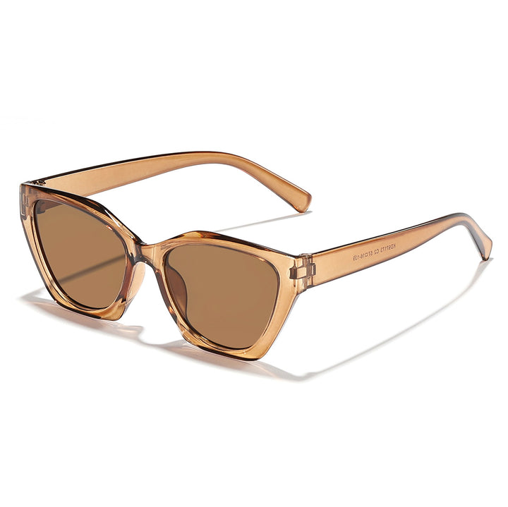Women's geometric sunglasses with modern, hypoallergenic plastic frame Bowlift
