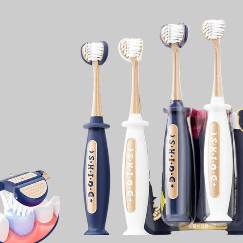 Multi-Head Fun Toothbrush Set Bowlift