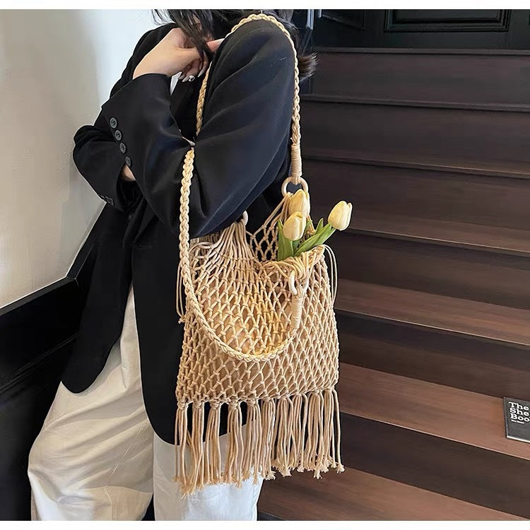 Handmade Macrame Bag Bowlift