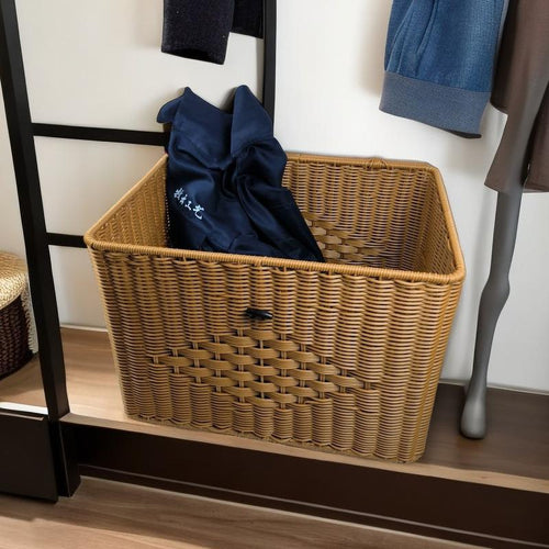 Stylish Woven Storage Basket Bowlift