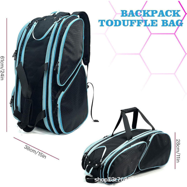 Multi-Compartment Sports Duffle Bag Bowlift