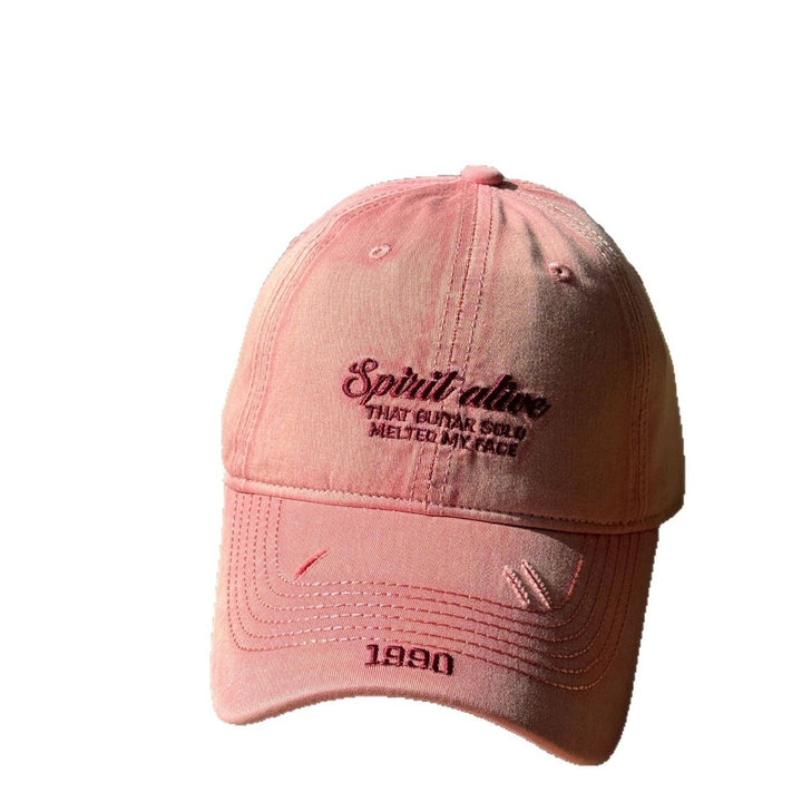 Men's Casual Distressed Cap Bowlift