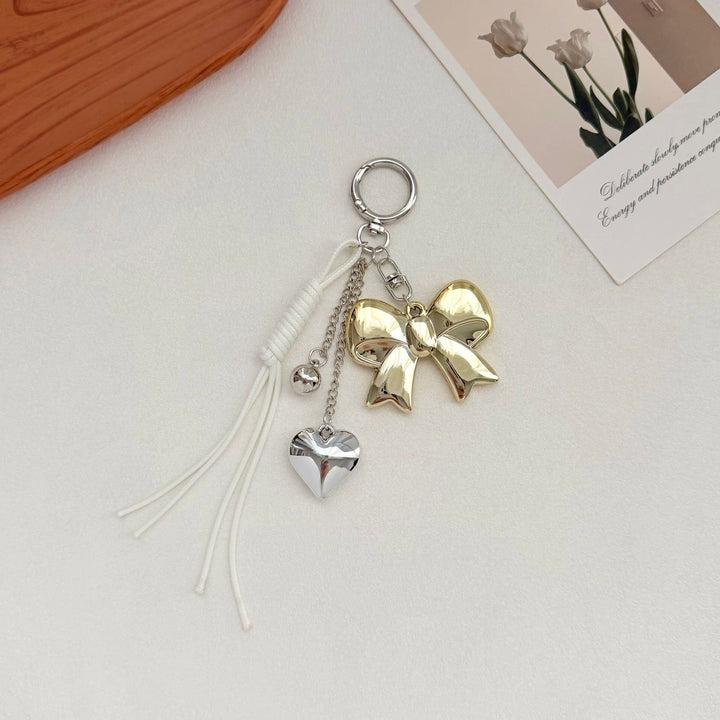Elegant Bow Charm Keychain Bowlift