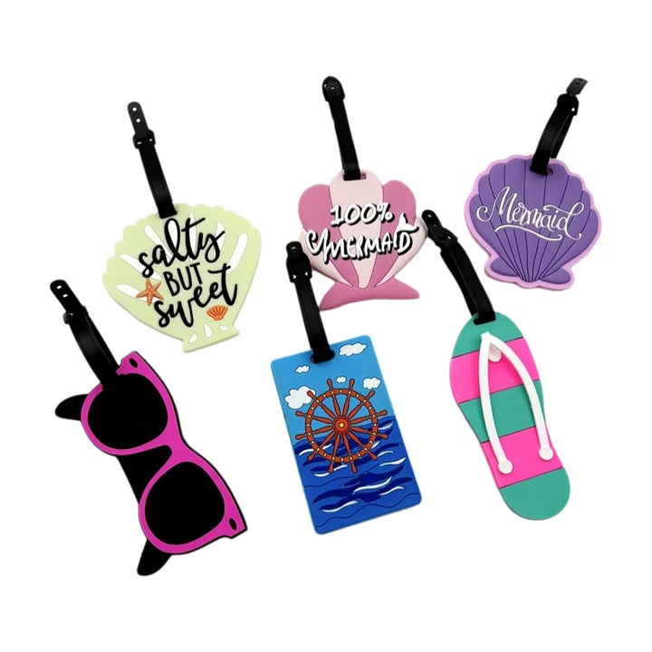Shell-Shaped Luggage Tag Bowlift