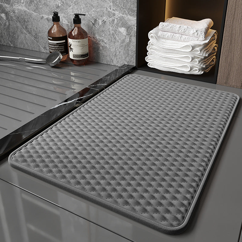 Cushioned Memory Foam Kitchen Mat Bowlift