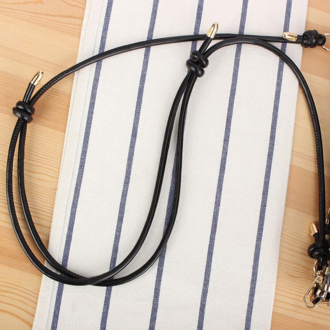 Shoulder bag made of handwoven synthetic material with fashionable sliding mechanism Bowlift