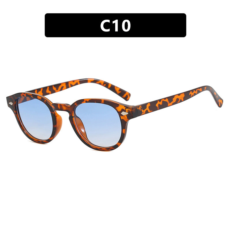 Women's round sunglasses with elegant design and UV protection Bowlift