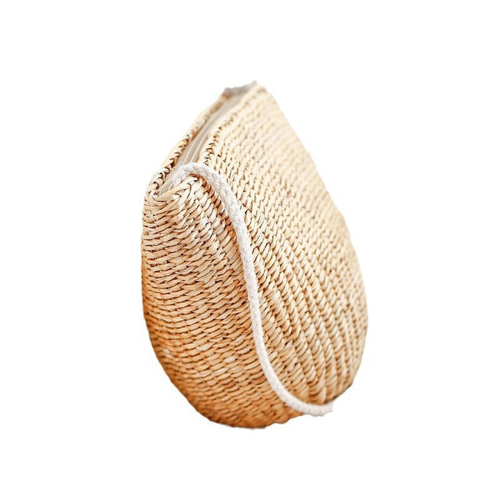Handcrafted straw clutch with elegant design Bowlift