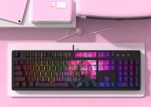 Artistic Themed Mechanical Keyboard Bowlift