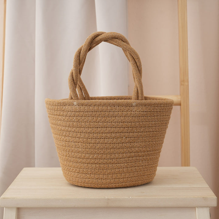 Handmade wicker bag Bowlift