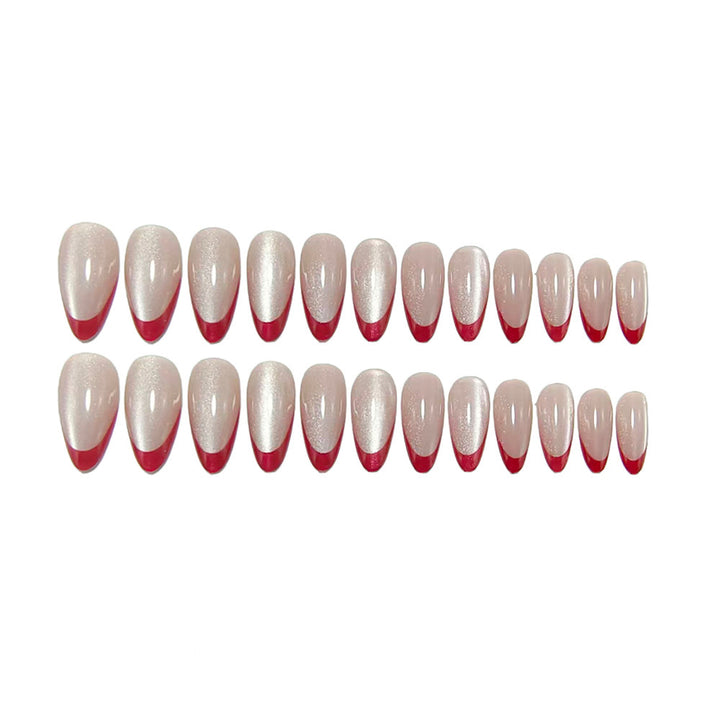 Artificial nails with elegant tip design Bowlift