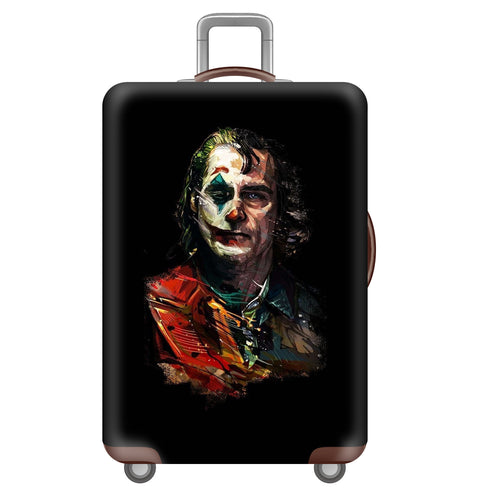Unisex nan robust hard-shell suitcase with artistic face portrait print and 360° wheels Bowlift