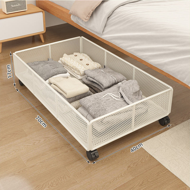 Rolling Under-Bed Storage Basket Bowlift