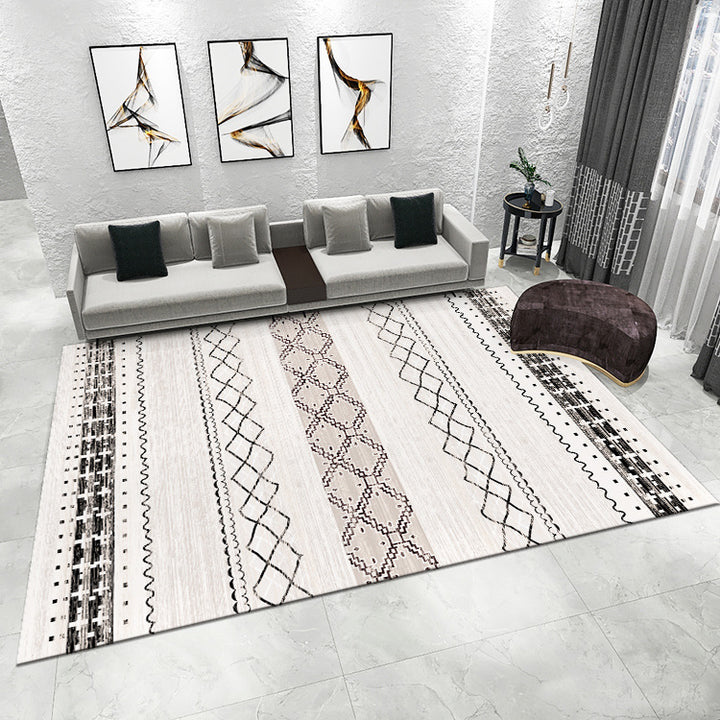 Abstract Geometric Pattern Area Rug