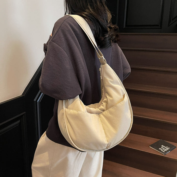 Soft Fabric Hobo Bag Bowlift