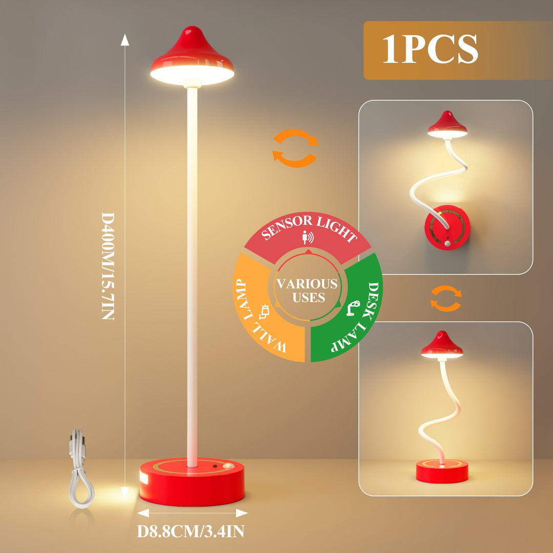 Versatile Sensor-Activated LED Floor Lamp