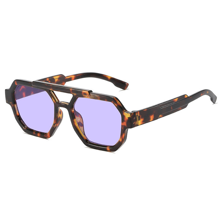 Stylish Geometric Frame Sunglasses Bowlift