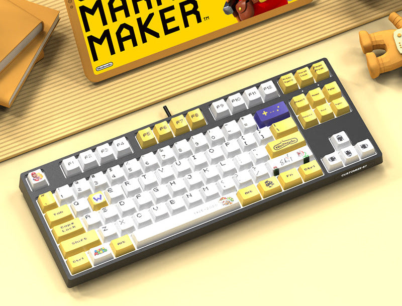 87-Key Custom Mechanical Keyboard Bowlift