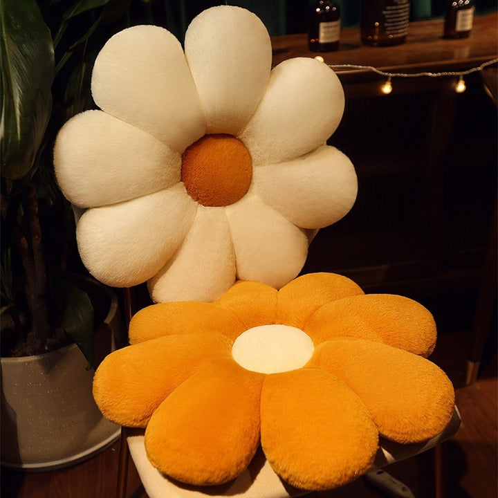 Plush seat cushion in flower shape Bowlift