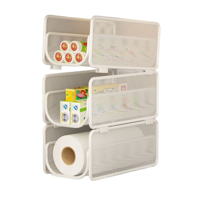 Versatile Under-Shelf Storage Basket Bowlift