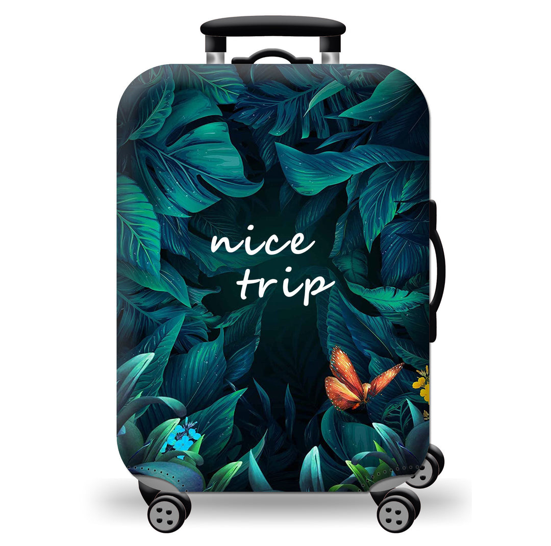 Unisex Hard-shell suitcase with stunning mountain landscape design Bowlift
