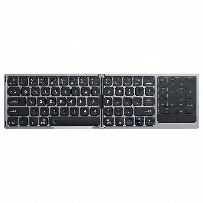 Portable Bluetooth Folding Keyboard Bowlift