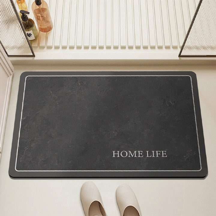 Modern Textured Bathroom Mat
