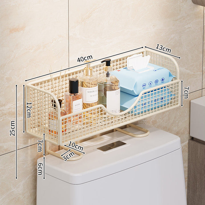 Over-Toilet Storage Organizer Rack Bowlift