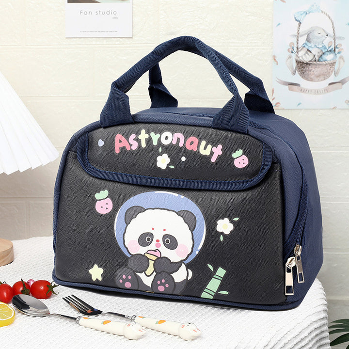 Insulated Space-Themed Lunch Bag Bowlift