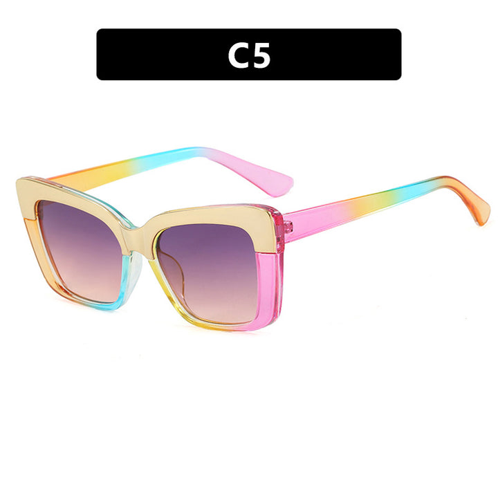 Women's fashionable glasses in trendy geometric design Bowlift