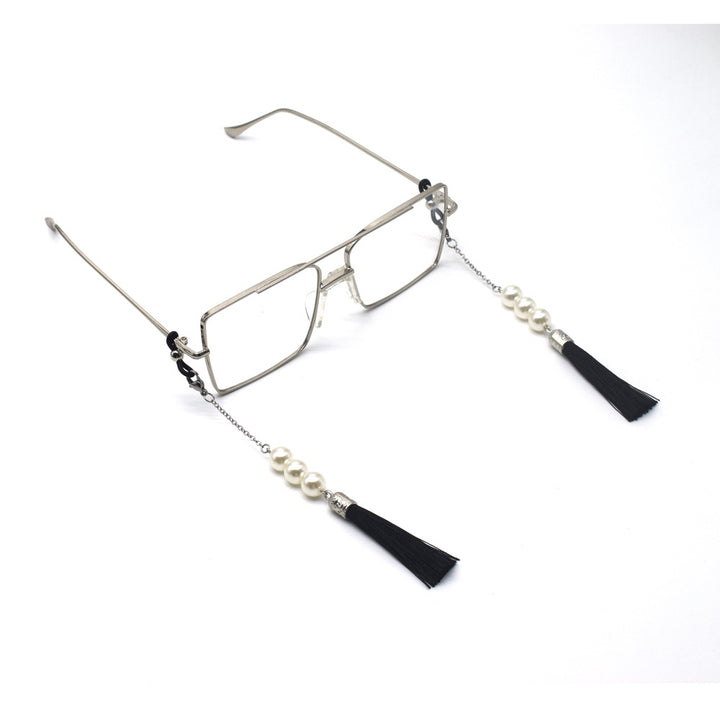 Elegant Tassel Pearl Eyewear Holder Bowlift