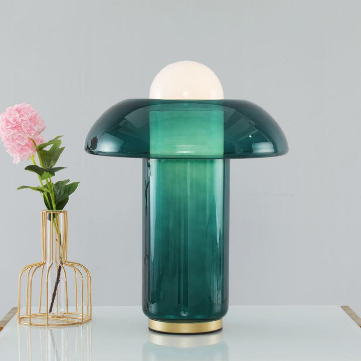 Modern Table Lamp with Elegant Glass Shade