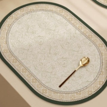 Table Setting Floral Placemats Bowlift