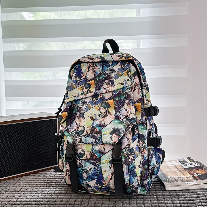 Creative Pattern Backpack Bowlift