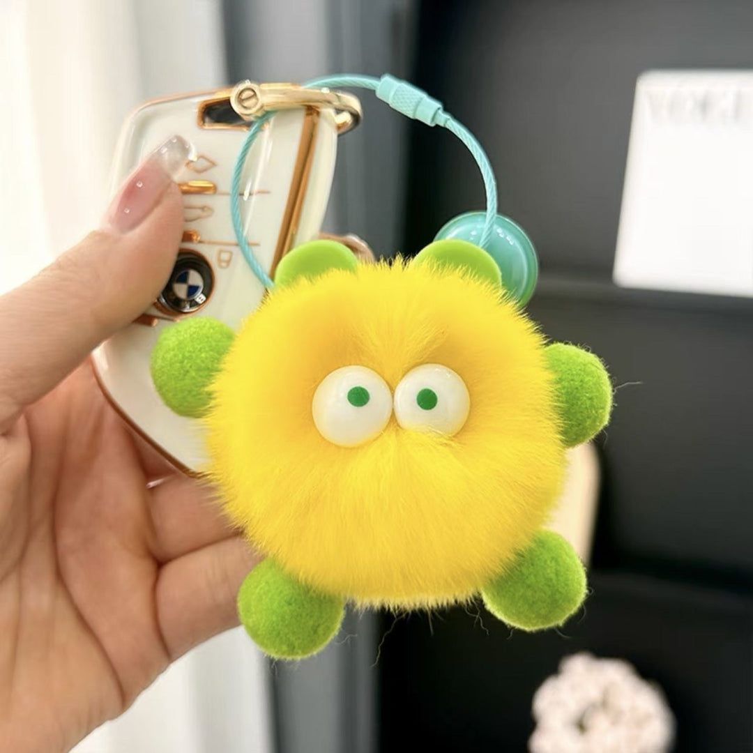 Cute Plush Monster Keychain Accessory Bowlift