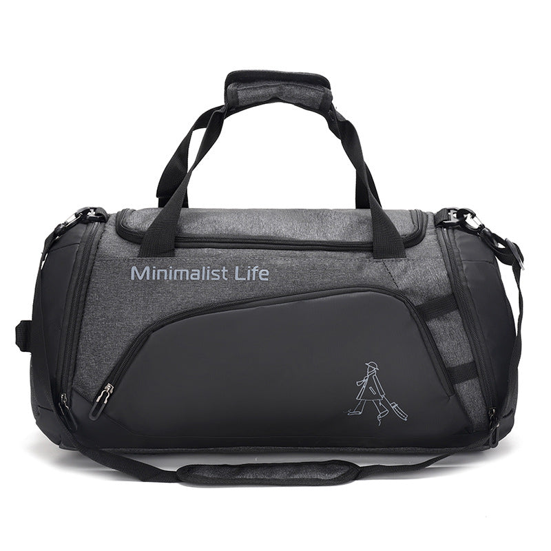 Men's Sporty Multifunctional Travel Bag Bowlift