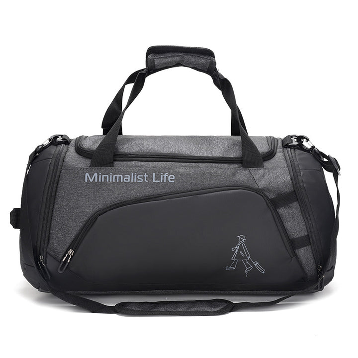 Men's Sporty Multifunctional Travel Bag Bowlift