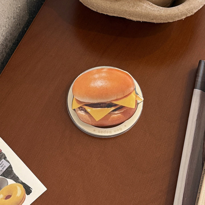Original coaster in burger design Bowlift