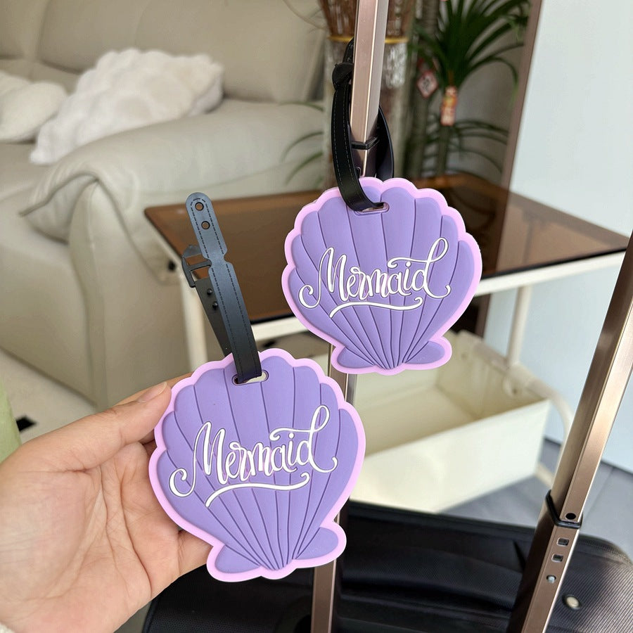 Mermaid Shell-Shaped Luggage Identifier Bowlift