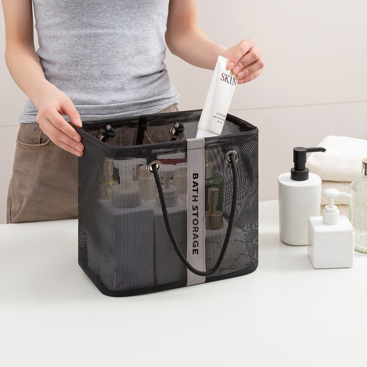 Mesh Bath Storage Tote Bowlift