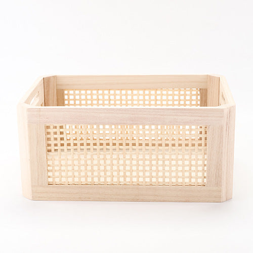 Handcrafted Natural Woven Storage Basket Bowlift