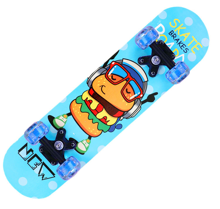 Girls' Cartoon Character Mini Skateboard Bowlift
