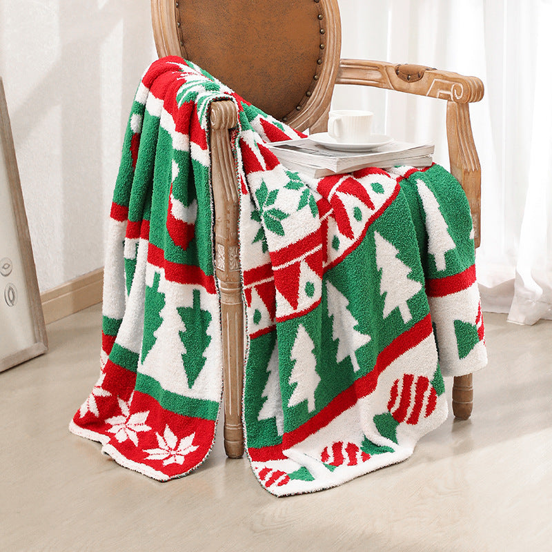 Festive Cozy Throw Blanket Bowlift