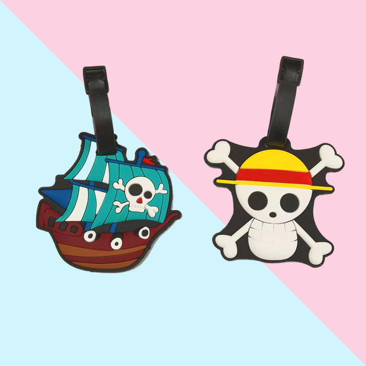Unisex Luggage Tag in Pirate Ship Design Bowlift