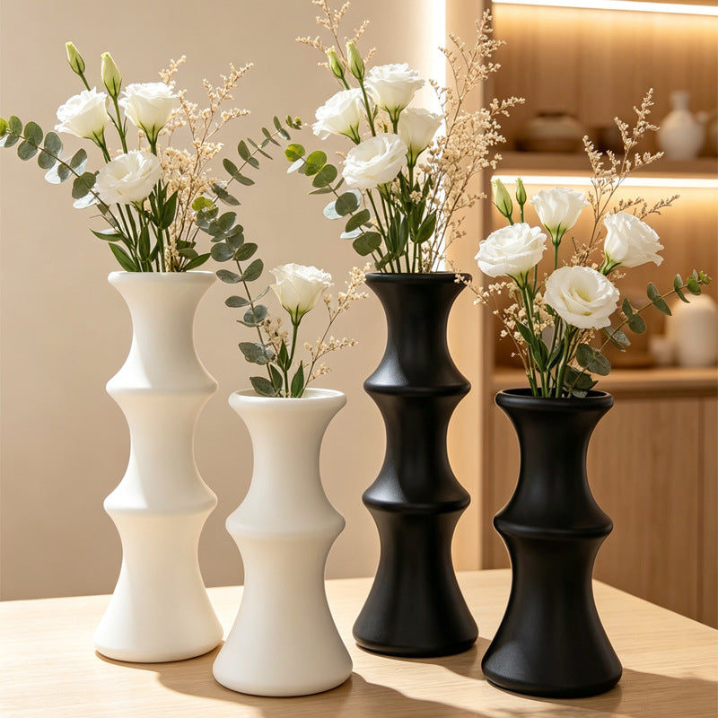 Sculptural Minimalist Vase Bowlift